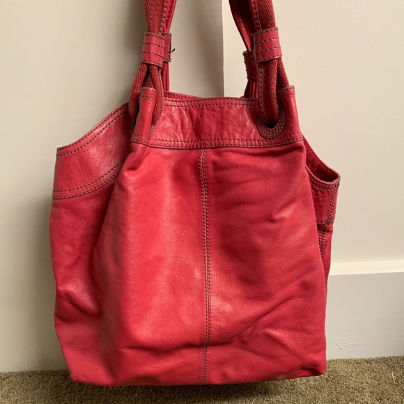 BCBGMAXAZRIA Vibrant Pink Tote - Picture 2 of 10